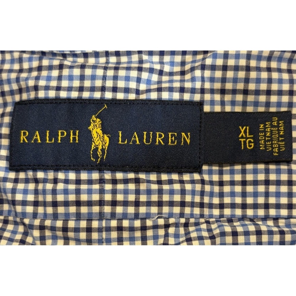 Polo Ralph Lauren Button Down Shirt Men's XL Classic Fit Plaid Preppy - Picture 3 of 7